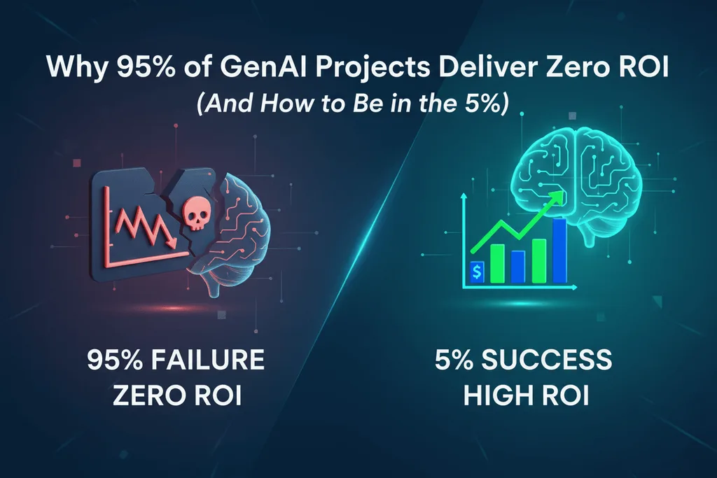 Why 95% of GenAI Projects Deliver Zero ROI (And How to Be in the 5%)