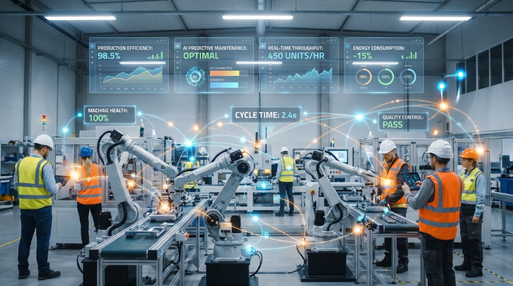 Manufacturing AI Implementation Guide: How to Get Started in 2025?