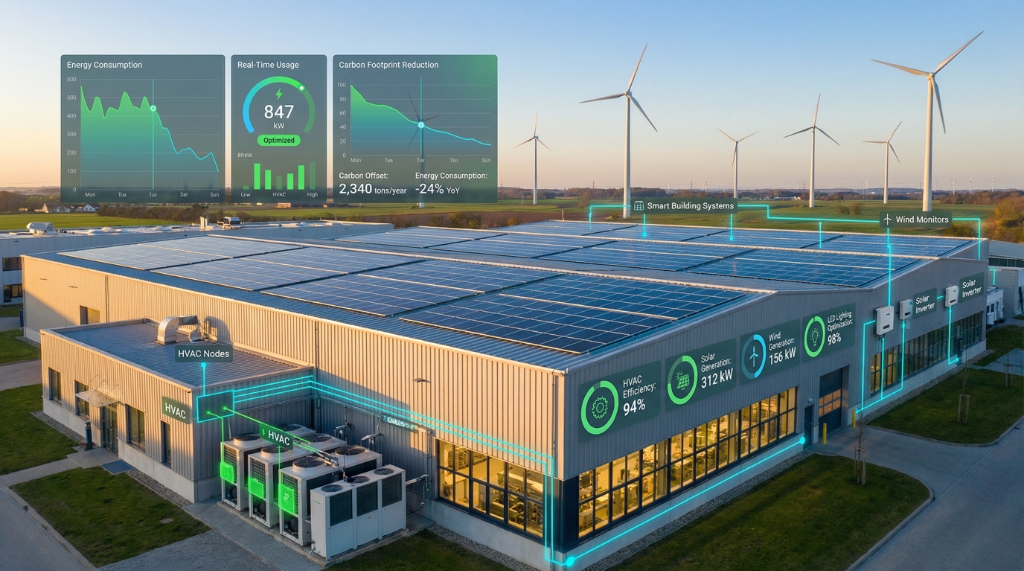 Manufacturing Energy Efficiency with AI: Reduce Costs & Carbon