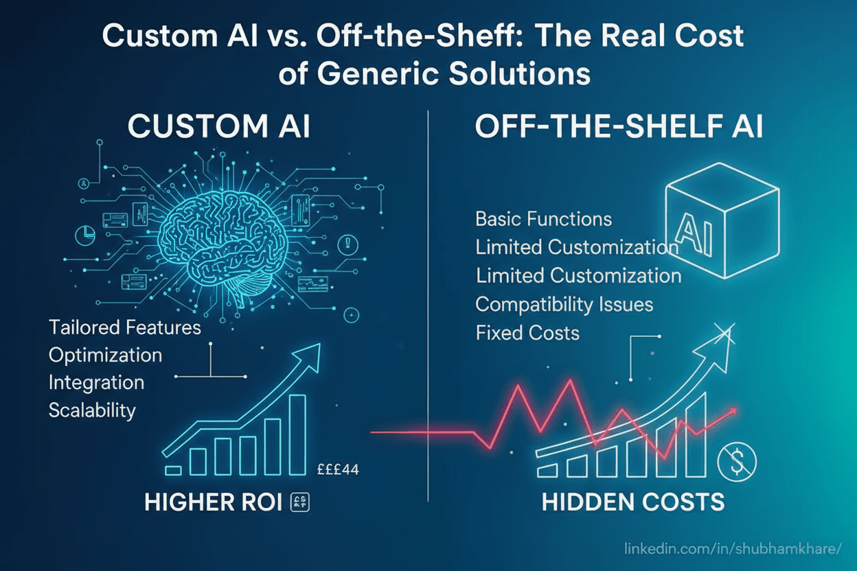 Custom AI vs. Off-the-Shelf: The Hidden Costs of Generic